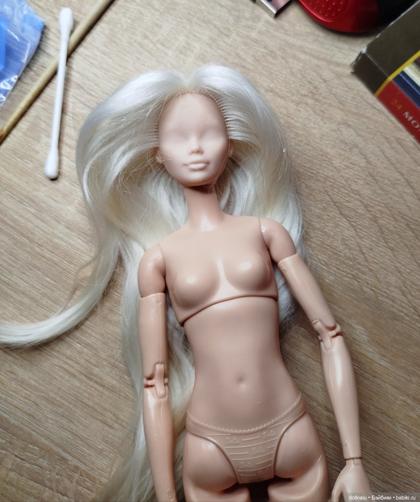 Мой первый OOAK - русалочка Одиль (фото 4)