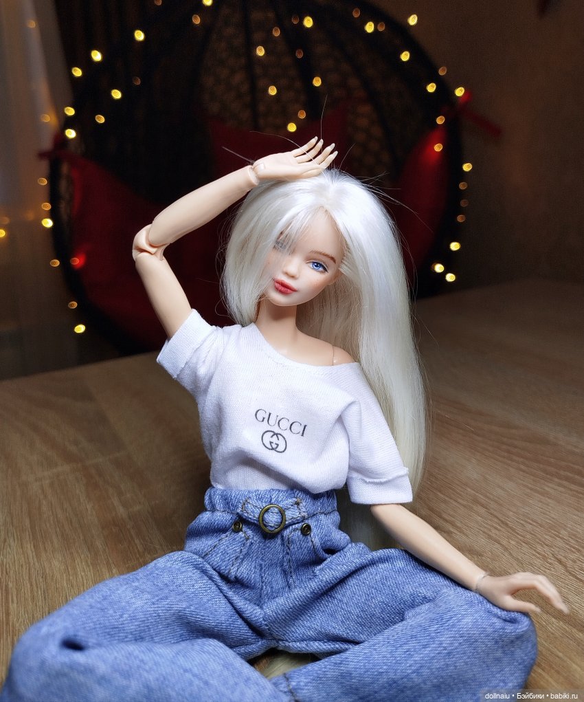 Мой первый OOAK - русалочка Одиль (фото 6)