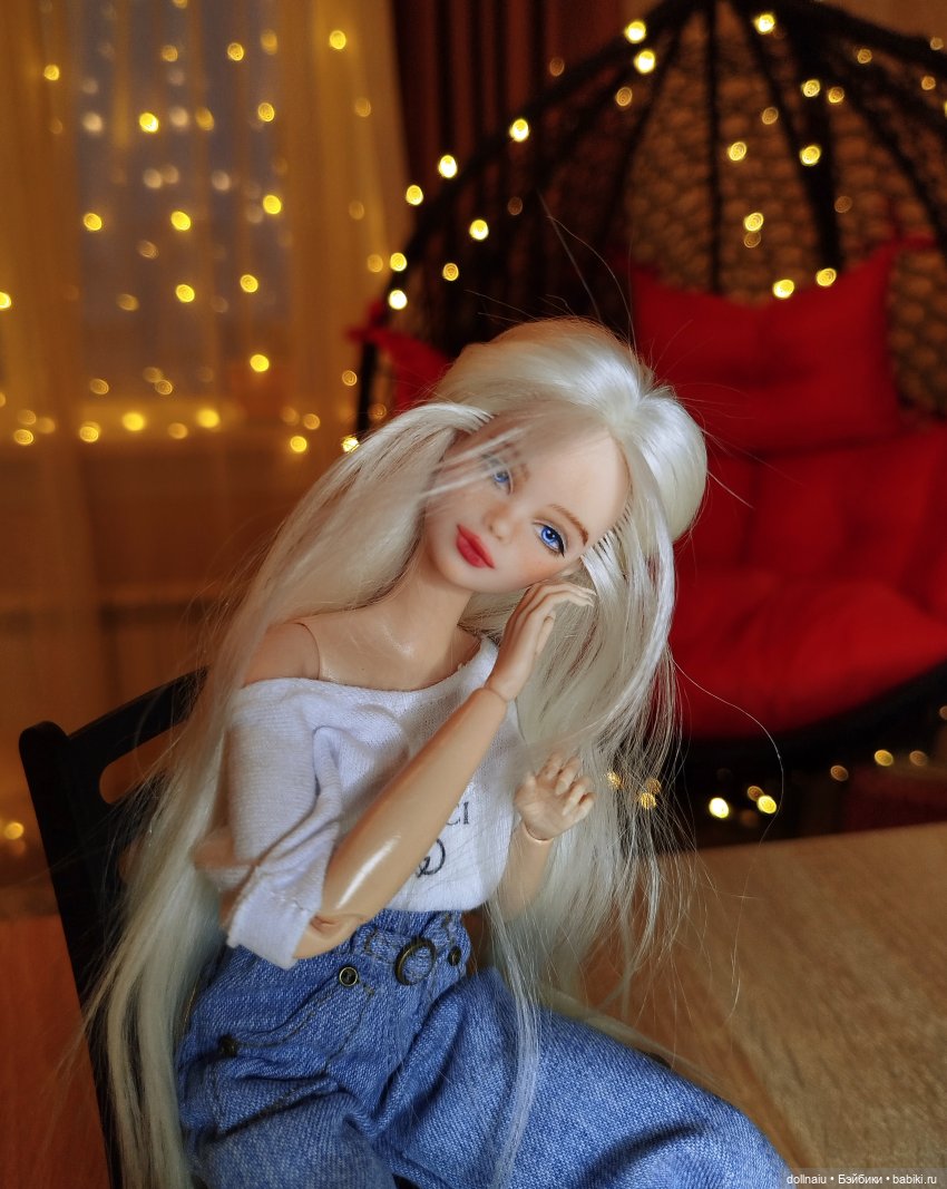 Мой первый OOAK - русалочка Одиль (фото 7)