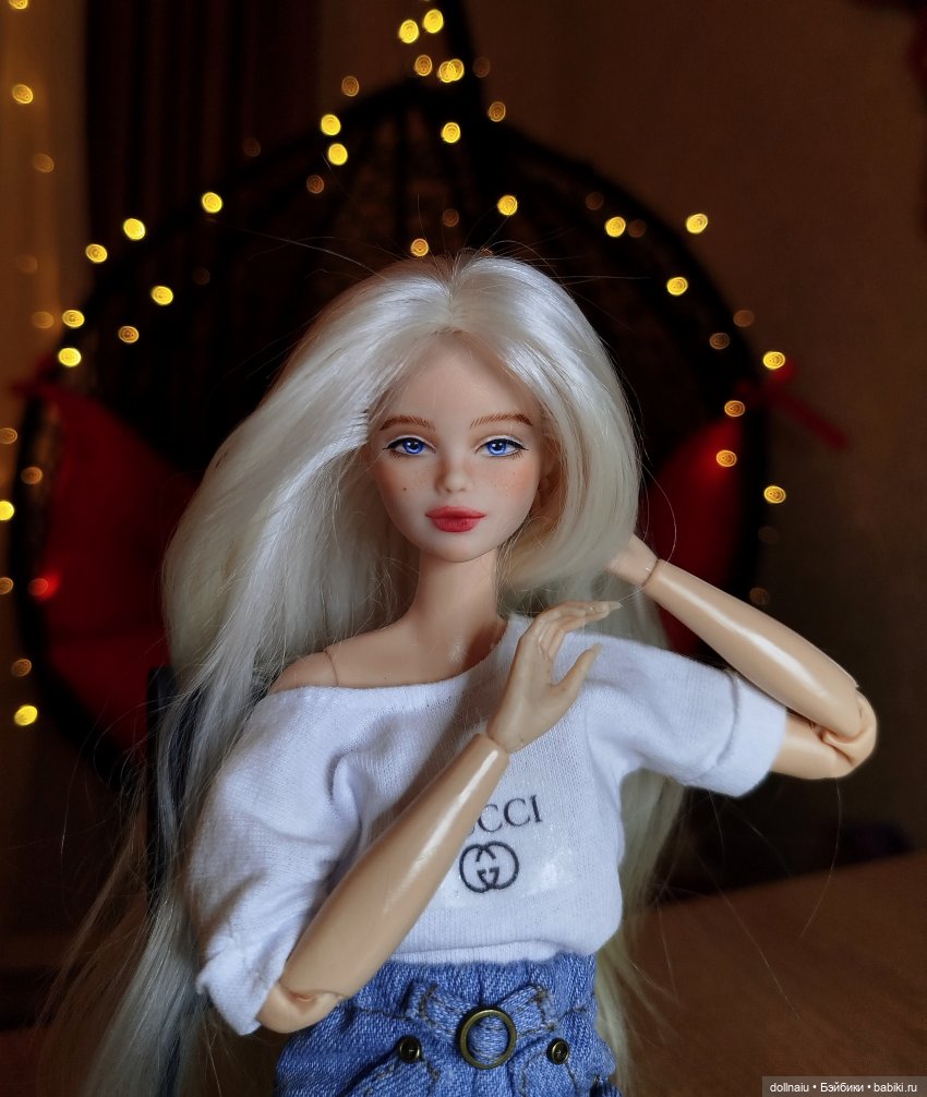 Мой первый OOAK - русалочка Одиль (фото 9)