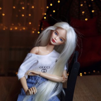 Мой первый OOAK - русалочка Одиль