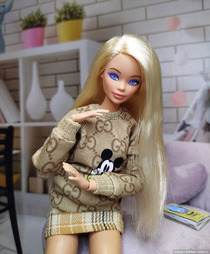 Барби Одиль игровая с аксессуарами и мини-гардеробом | Бэйбики Барби Одиль игровая с аксессуарами и мини-гардеробом