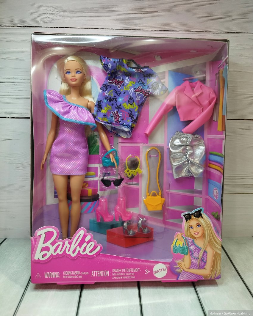 Барби Одиль игровая с аксессуарами и мини-гардеробом | Бэйбики Барби Одиль игровая с аксессуарами и мини-гардеробом