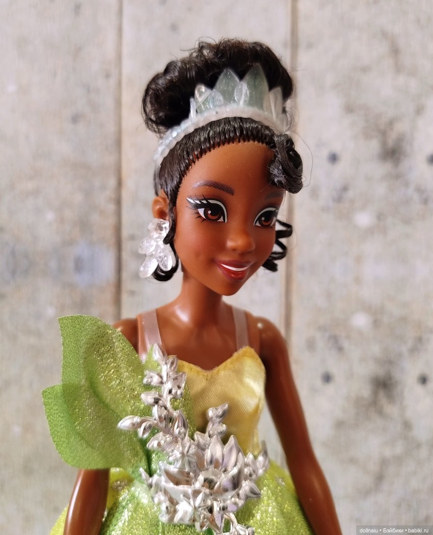 Тиана со своей фанаткой — Куклы Disney Animators и Принцессы Диснея: Disney Store (фото 3)