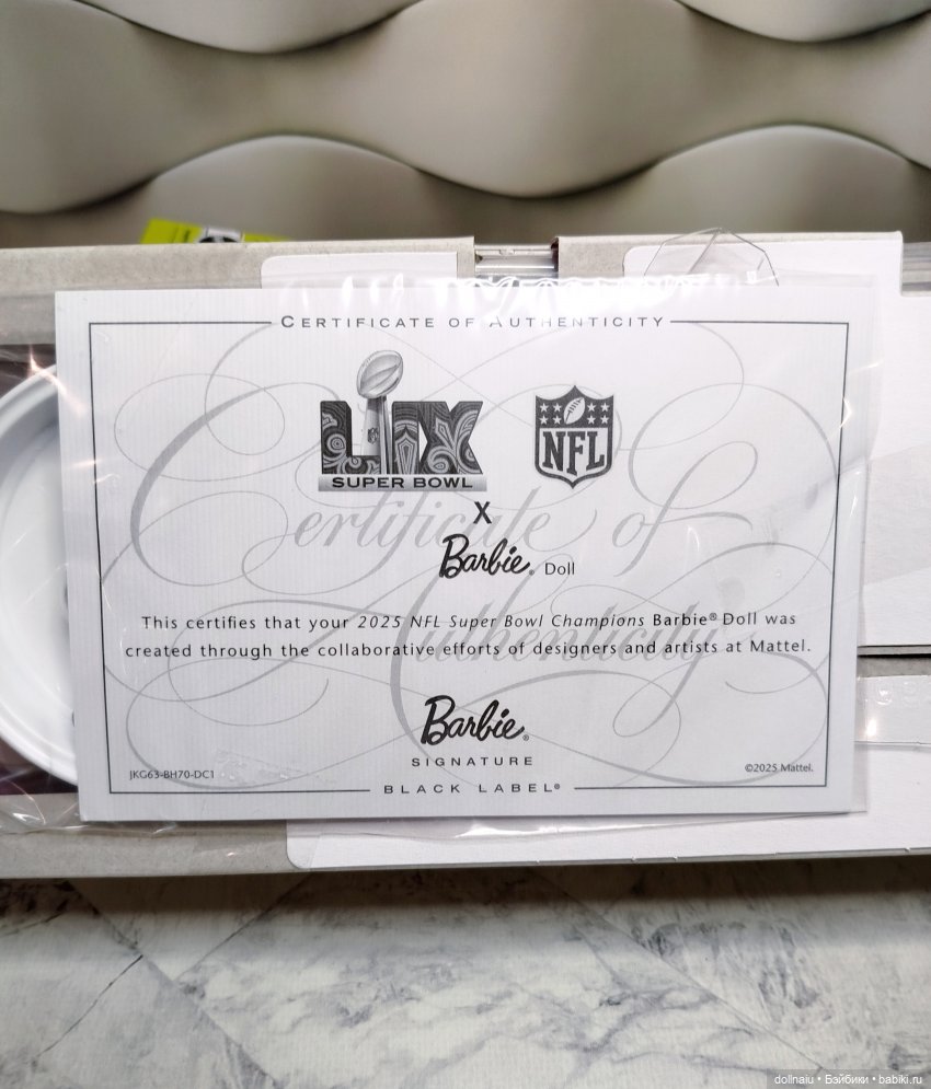 Новенькие: Barbie Super bowl 2025 LIX Тин Скиппер и Тори (фото 3)