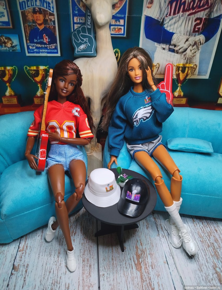 Новенькие: Barbie Super bowl 2025 LIX Тин Скиппер и Тори