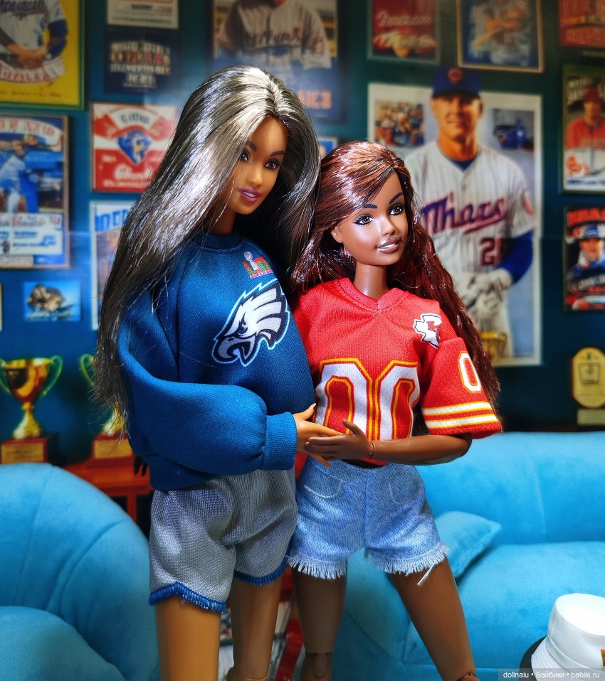 Новенькие: Barbie Super bowl 2025 LIX Тин Скиппер и Тори