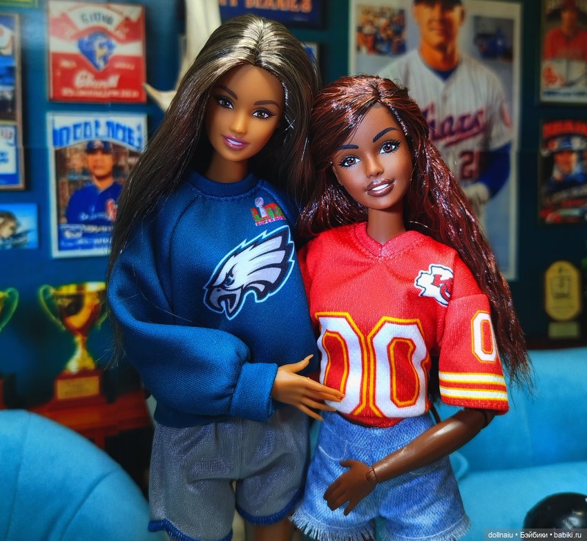 Новенькие: Barbie Super bowl 2025 LIX Тин Скиппер и Тори