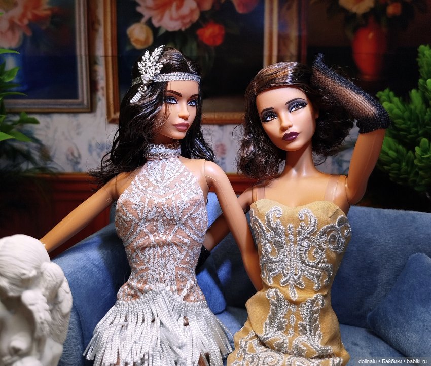 Лины со взглядом вбок: Barbie Styled by design 4 и Barbie Tribute to fashion 2 | Бэйбики Лины со взглядом вбок: Barbie Styled by design 4 и Barbie Tribute to fashion 2