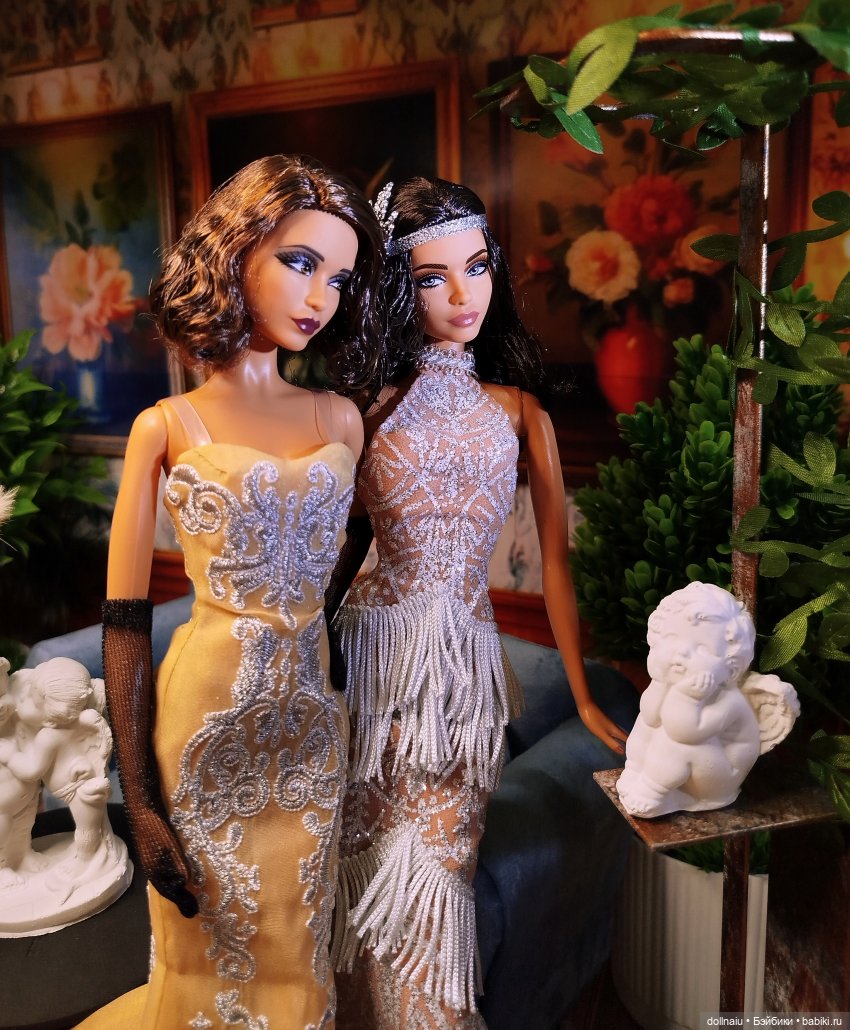 Лины со взглядом вбок: Barbie Styled by design 4 и Barbie Tribute to fashion 2 | Бэйбики Лины со взглядом вбок: Barbie Styled by design 4 и Barbie Tribute to fashion 2