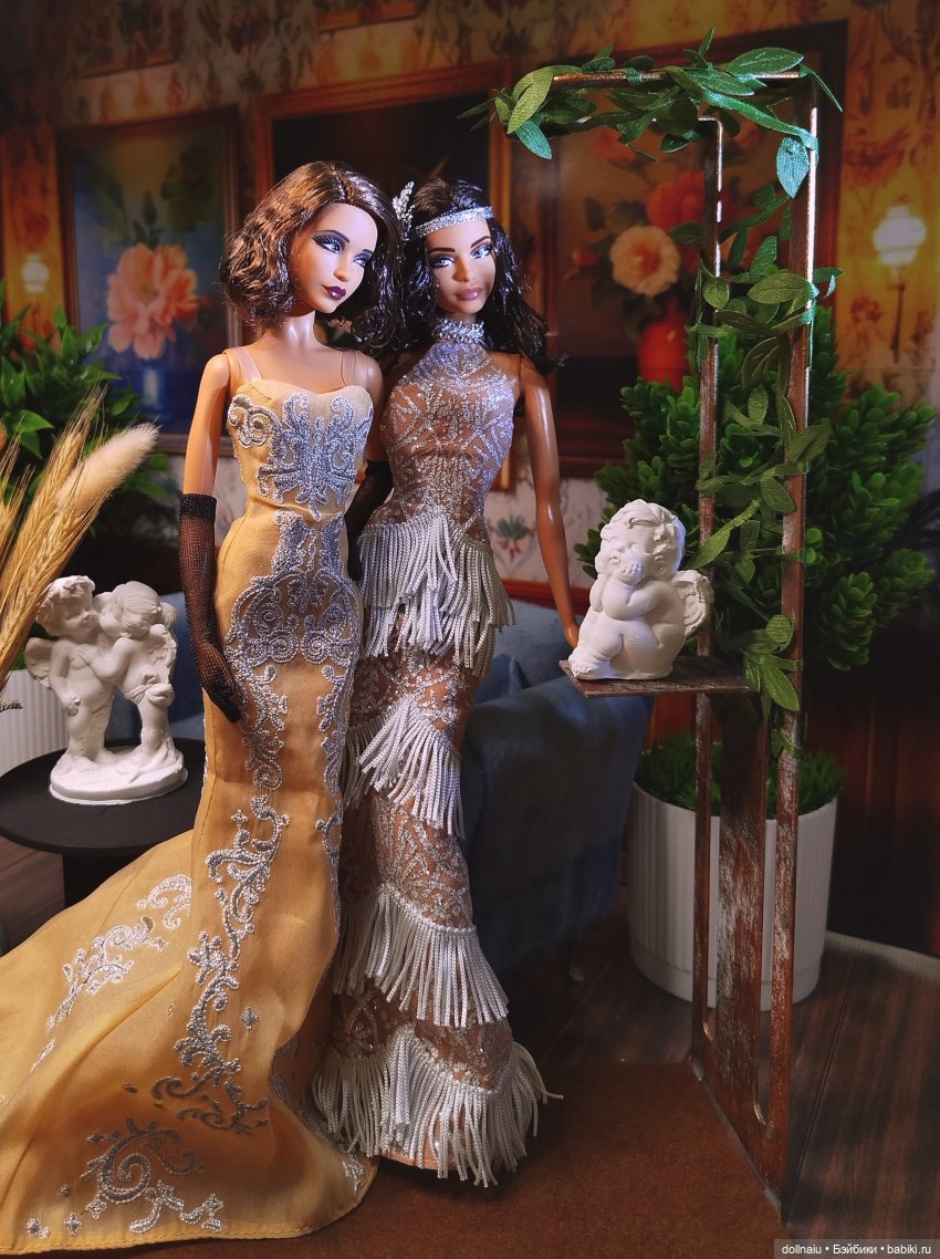 Лины со взглядом вбок: Barbie Styled by design 4 и Barbie Tribute to fashion 2 | Бэйбики Лины со взглядом вбок: Barbie Styled by design 4 и Barbie Tribute to fashion 2