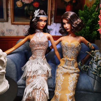 Лины со взглядом вбок: Barbie Styled by design 4 и Barbie Tribute to fashion 2