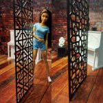 (1) Панель/перегородка для румбокса, фотосессии (металл)