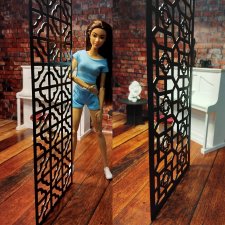 (1) Панель/перегородка для румбокса, фотосессии (металл)