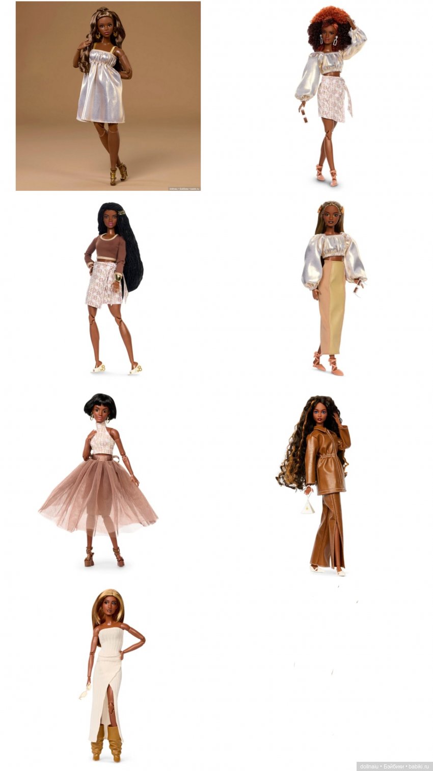 Наборы 2026 Barbie Signature You Create Barbie Basics Deluxe kits