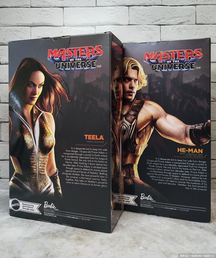 Хи-мен и Тила He-man & Teela Masters of the universe - гибридизация (фото 2)