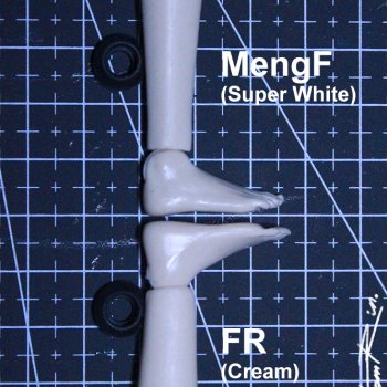 Сравнение плоских ступней MengF и Fashion Royalty