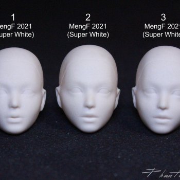 Сравнение голов MengF (и  немного с Integrity Toys)