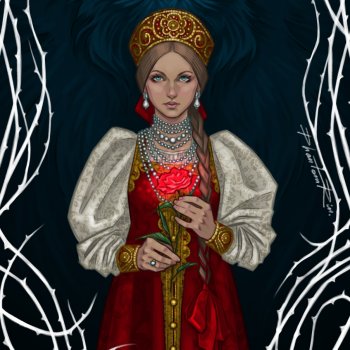 Мой «Аленький цветочек»: как рождается сказочный арт