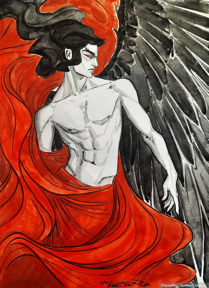 Фольклорно-литературные арты. Inktober (часть 1) (фото 6)