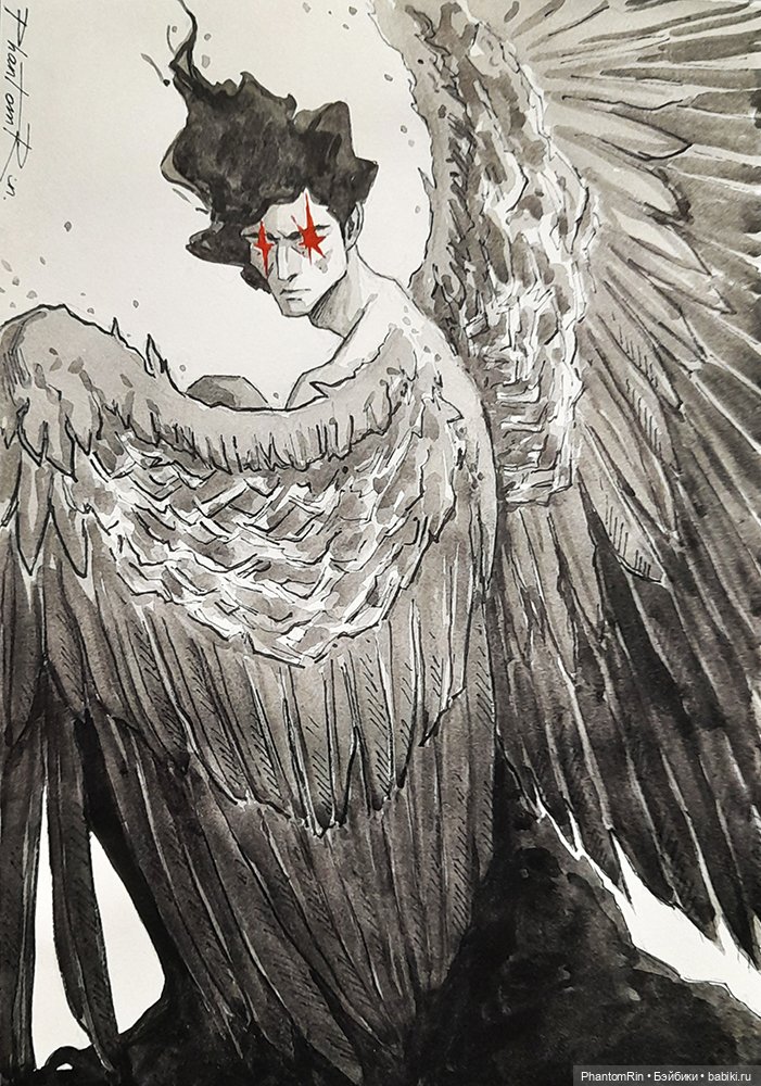 Фольклорно-литературные арты. Inktober (часть 1) (фото 2)