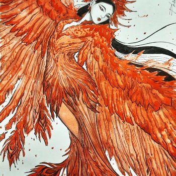 Фольклорно-литературные арты. Inktober (часть 1)