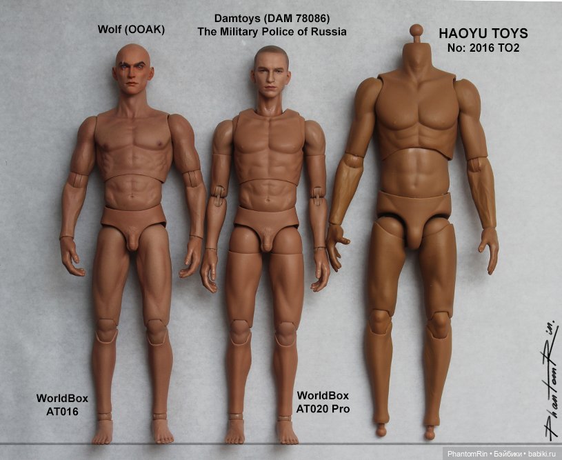 Action figures. Телоиды Haoyu Toys, WorldBox.
