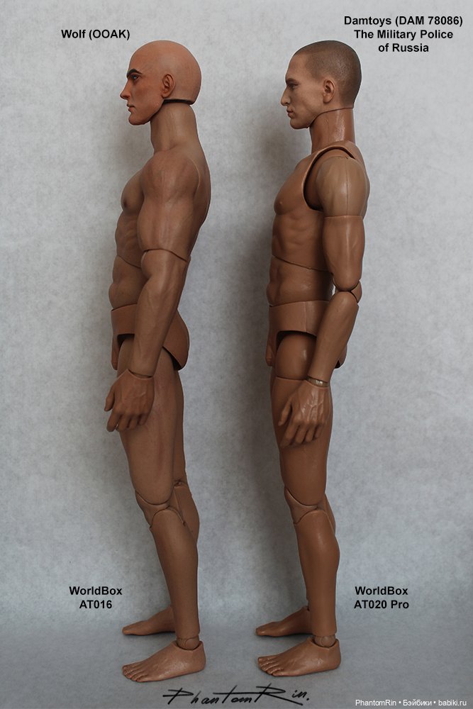 Action figures. Телоиды WorldBox AT016 и AT020 Pro.