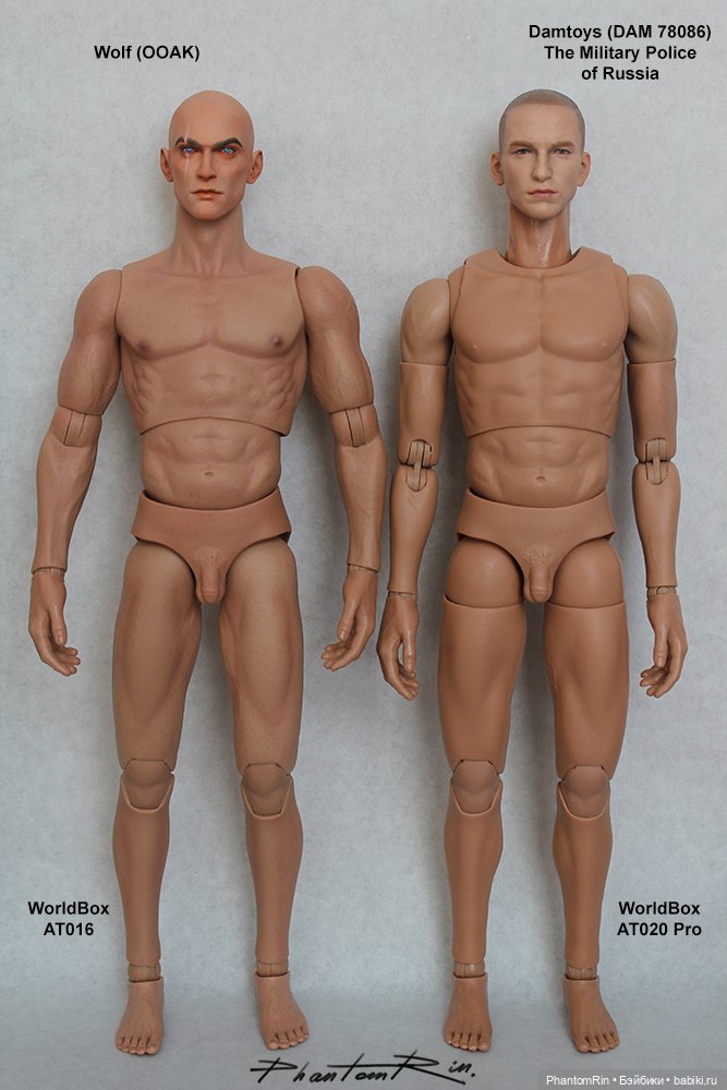 Action figures. Телоиды WorldBox AT016 и AT020 Pro.