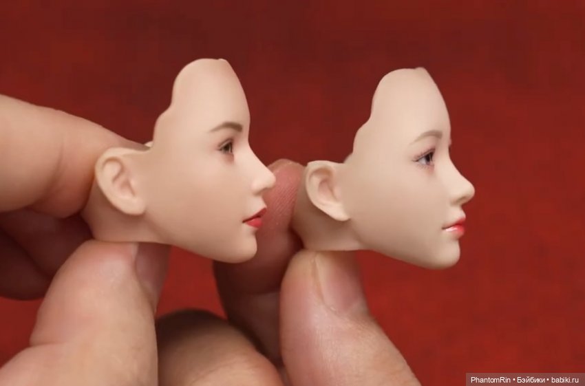 Action figures. Головы Yuki и Mandy (i8 Toys).