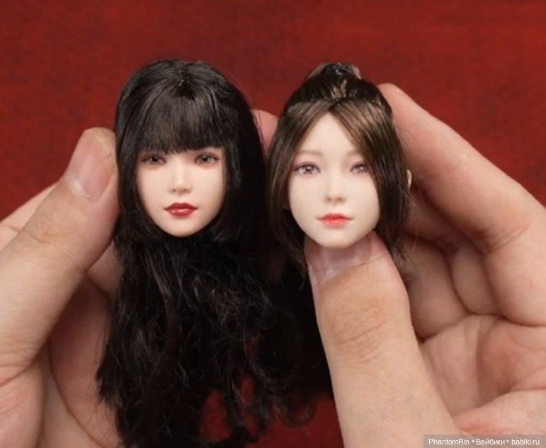 Action figures. Головы Yuki и Mandy (i8 Toys).