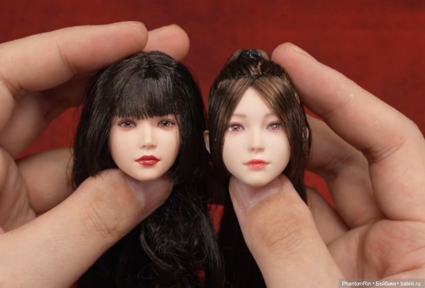 Action figures. Головы Yuki и Mandy (i8 Toys).