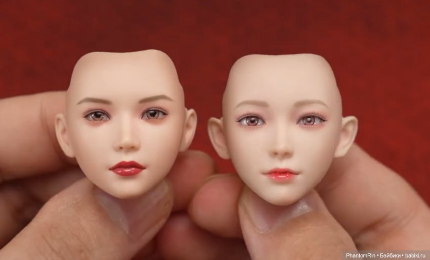 Action figures. Головы Yuki и Mandy (i8 Toys).