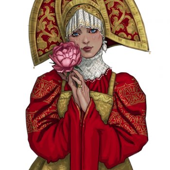 Русский костюм-01