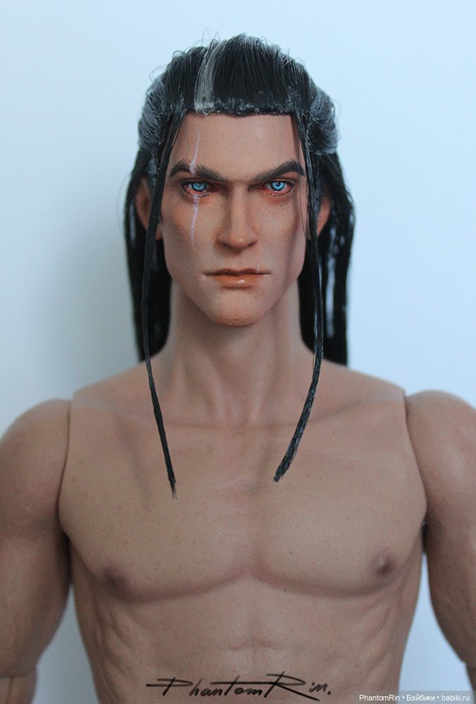 Action figure. ООАК. Парик.