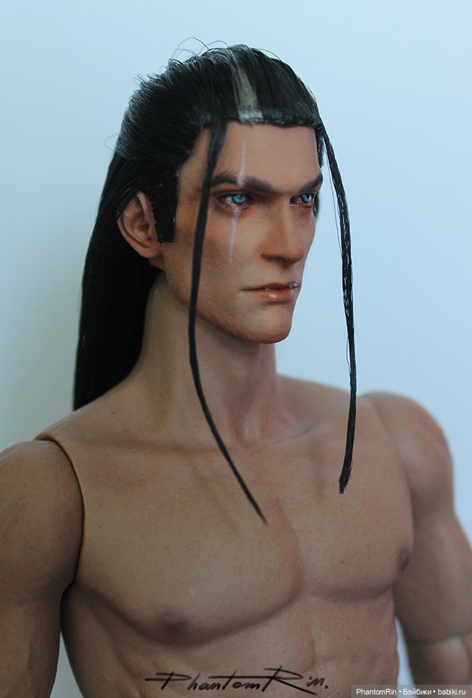 Action figure. ООАК. Парик.