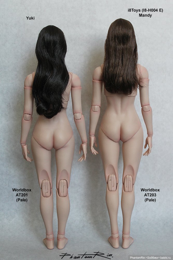 Тела WorldBox AT201 и AT203 в оттенке Pale.