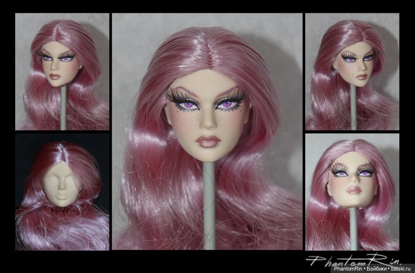 ООАК на прошитой болванке - молд Anna May (JHD Toys).