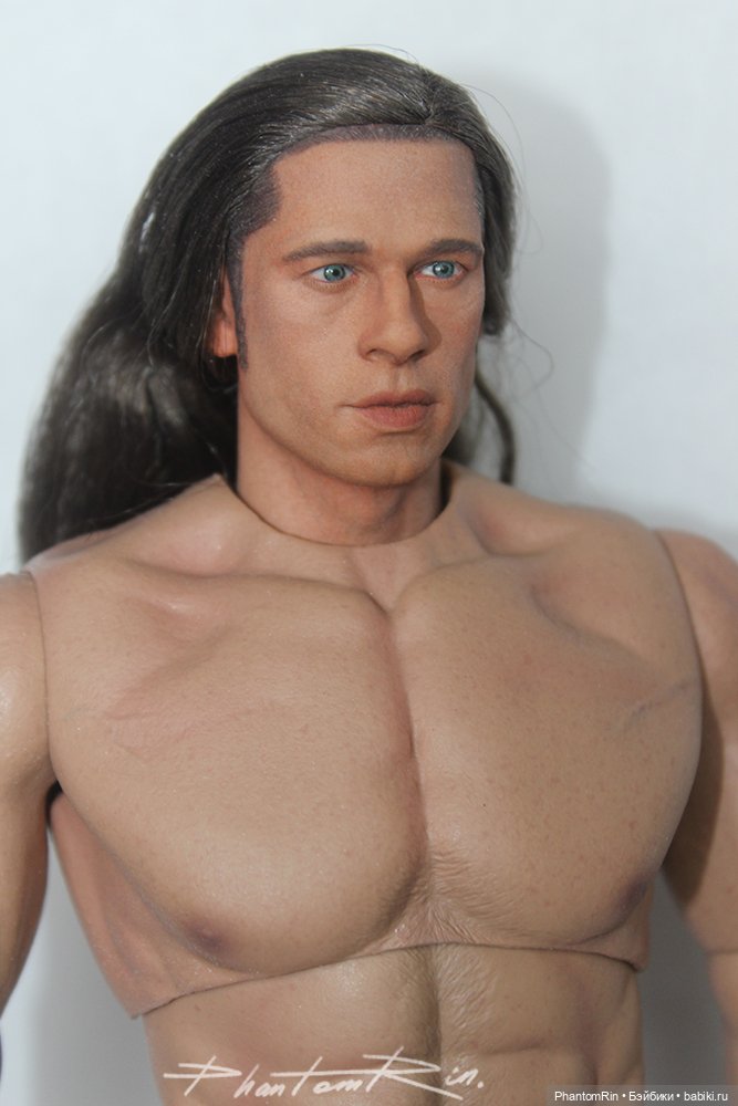 Action figure. Тонировка головы Луи ("Интервью с вампиром"). Action figure. Тонировка головы Луи ("Интервью с вампиром").