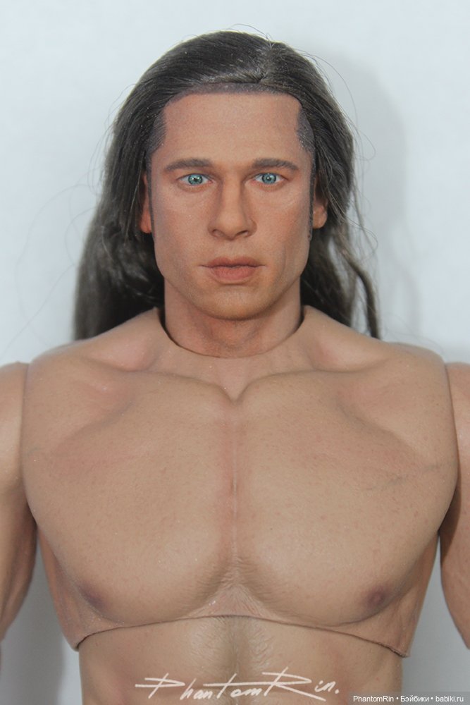 Action figure. Тонировка головы Луи ("Интервью с вампиром"). Action figure. Тонировка головы Луи ("Интервью с вампиром").