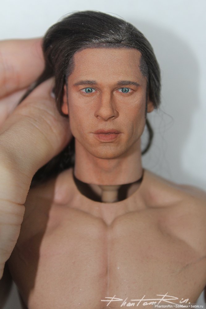 Action figure. Тонировка головы Луи ("Интервью с вампиром"). Action figure. Тонировка головы Луи ("Интервью с вампиром").