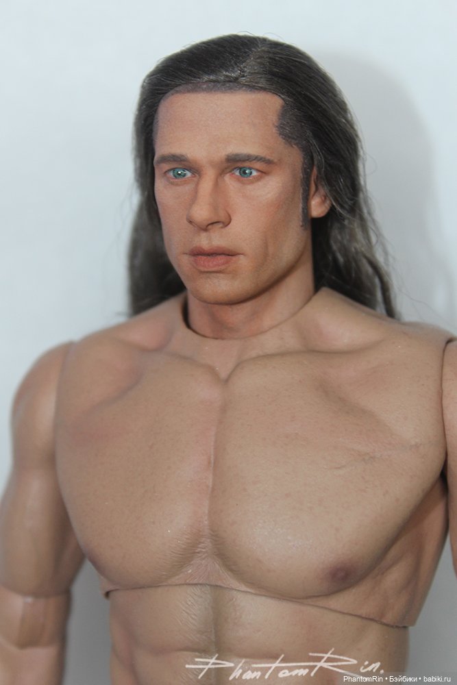 Action figure. Тонировка головы Луи ("Интервью с вампиром"). Action figure. Тонировка головы Луи ("Интервью с вампиром").