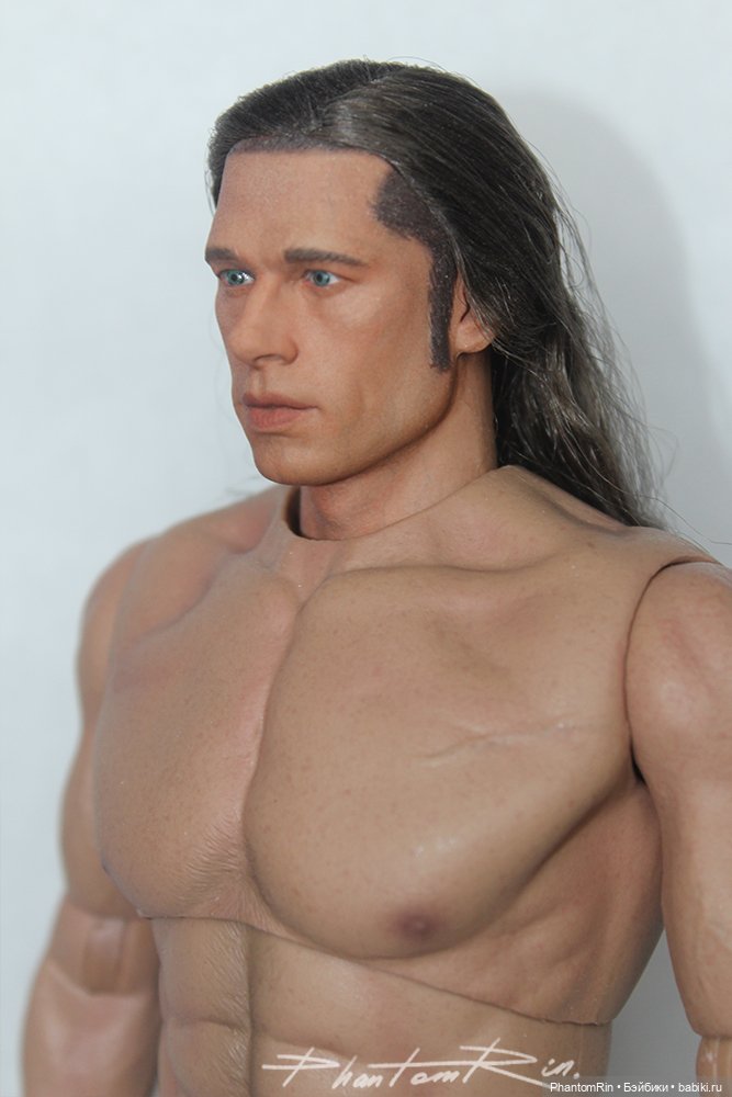 Action figure. Тонировка головы Луи ("Интервью с вампиром"). Action figure. Тонировка головы Луи ("Интервью с вампиром").