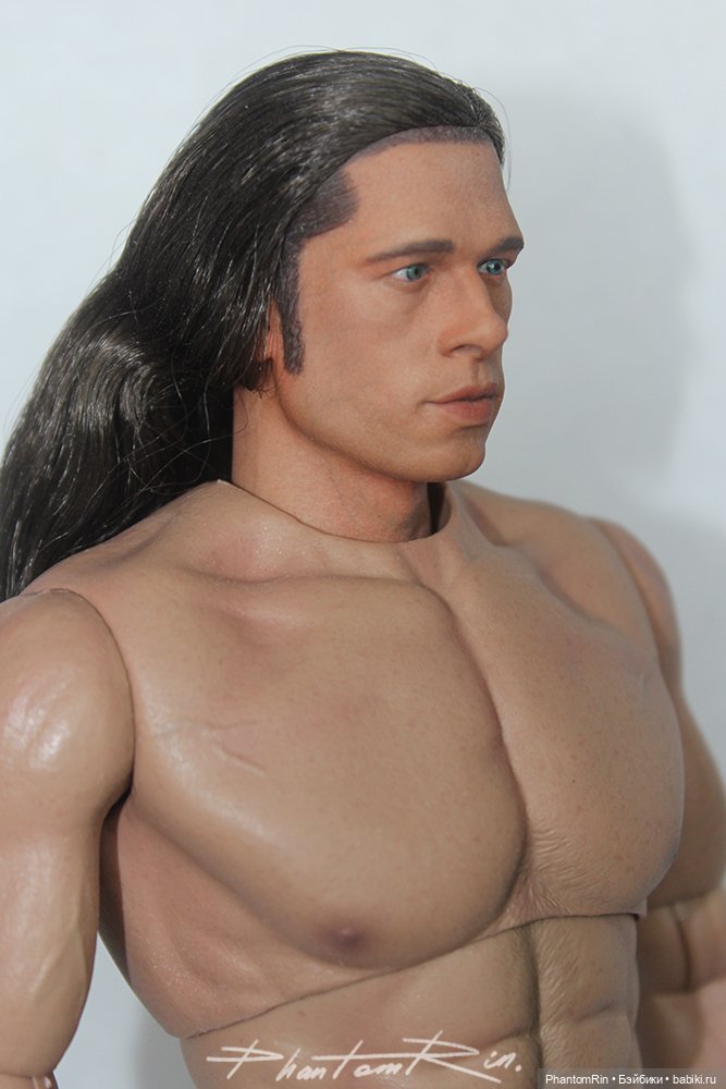 Action figure. Тонировка головы Луи ("Интервью с вампиром"). Action figure. Тонировка головы Луи ("Интервью с вампиром").