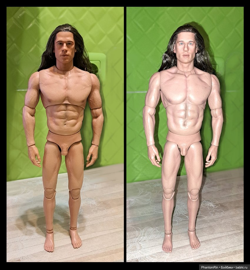 Action figure. Тонировка головы Луи ("Интервью с вампиром"). Action figure. Тонировка головы Луи ("Интервью с вампиром").