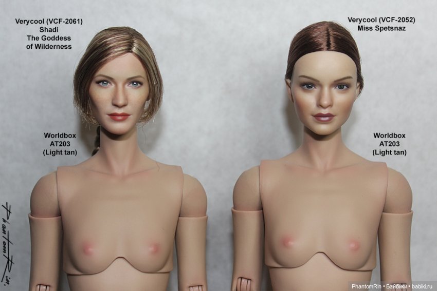 Action figures. Verycool - Shadi, Miss Spetsnaz.