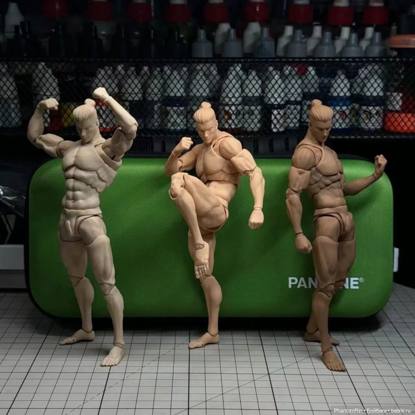 Romankey x COWL - action-фигурки формата 1/12 (обнажёнка!) (фото 4)