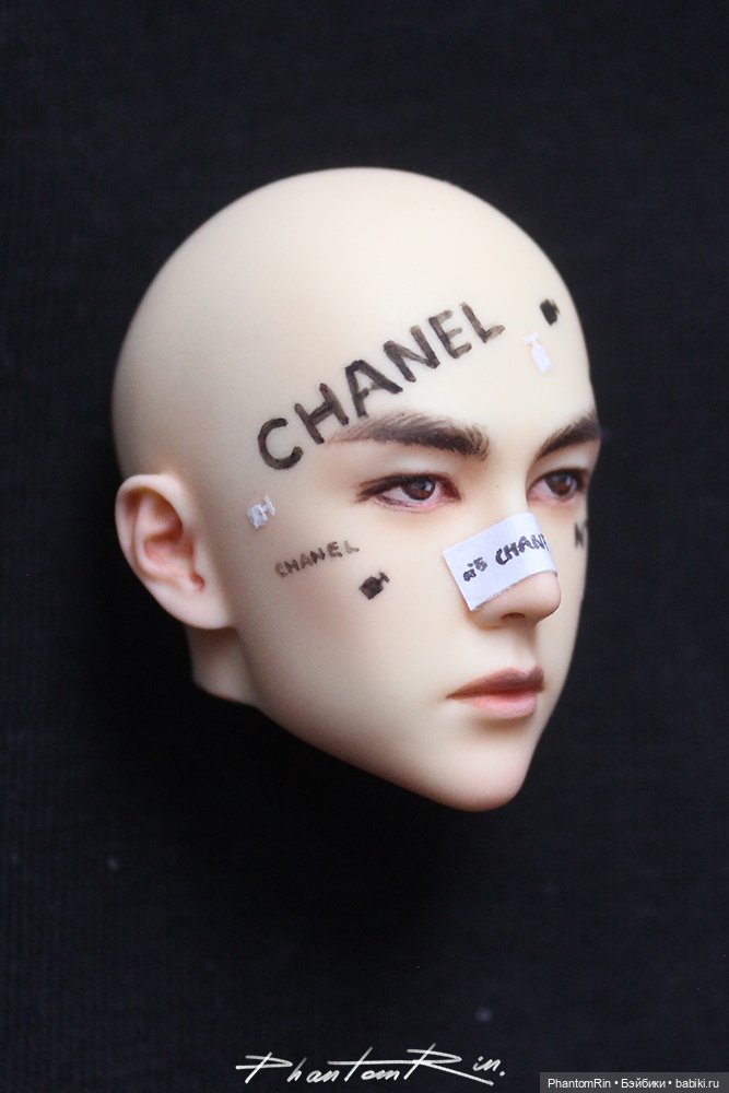 Портретный ООАК - Wang Yibo.