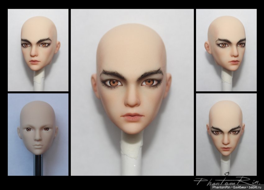 OOAK на голове Xinyi.