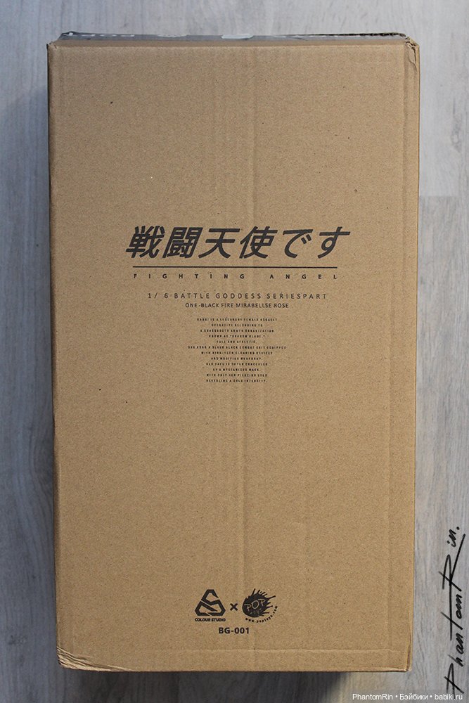 Battle Goddess Series. Part One - Black Fire Mirabelle Rose (POPTOYS) (тех.обнажёнка!!!) (фото 9)